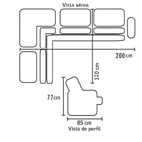 Sofa-esquinero-negro-simil-gamuza-200x77x85-cm-1