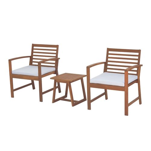 Set 3 piezas en madera acacia