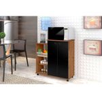 Armario-multiuso-2-puertas-con-ruedas-Negro-Natural-0