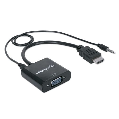 Adaptador HDMI a VGA MANHATTAN
