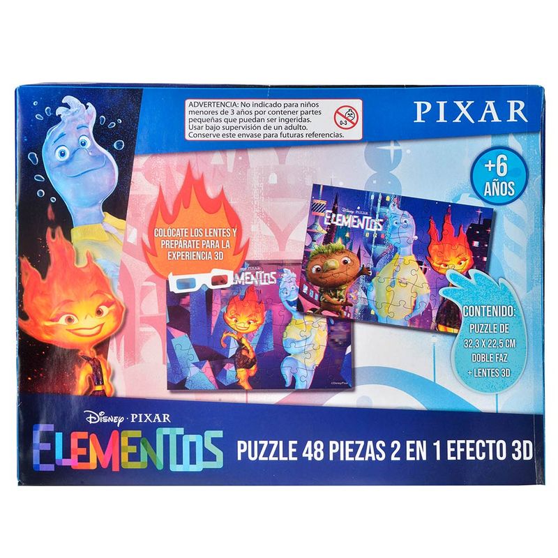 Puzzle-48-piezas-2-en-1-efecto-3D-Elementos-0
