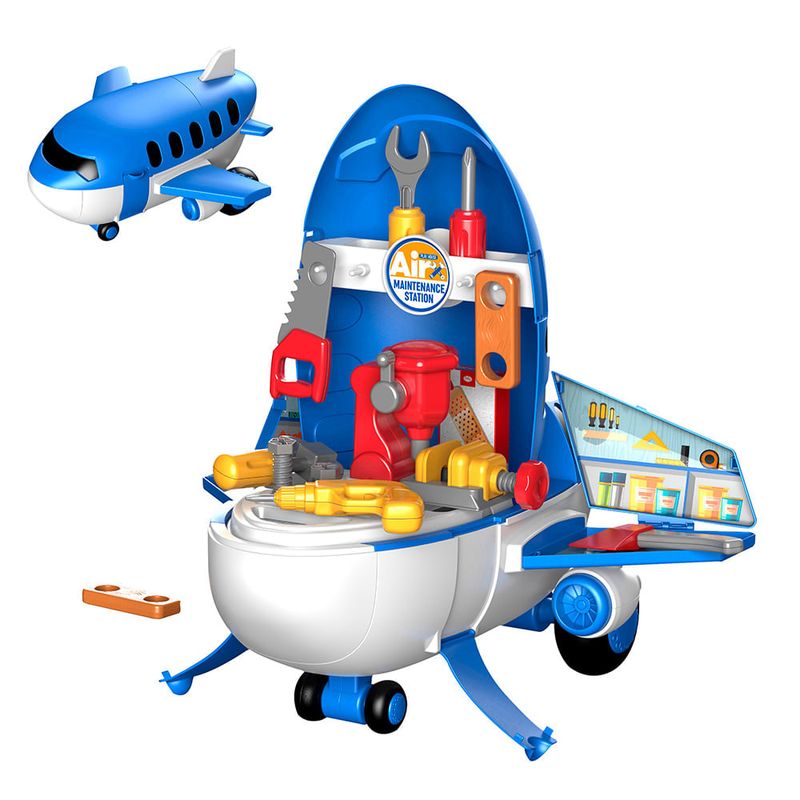 Avion-con-set-de-herramientas-10J04-0