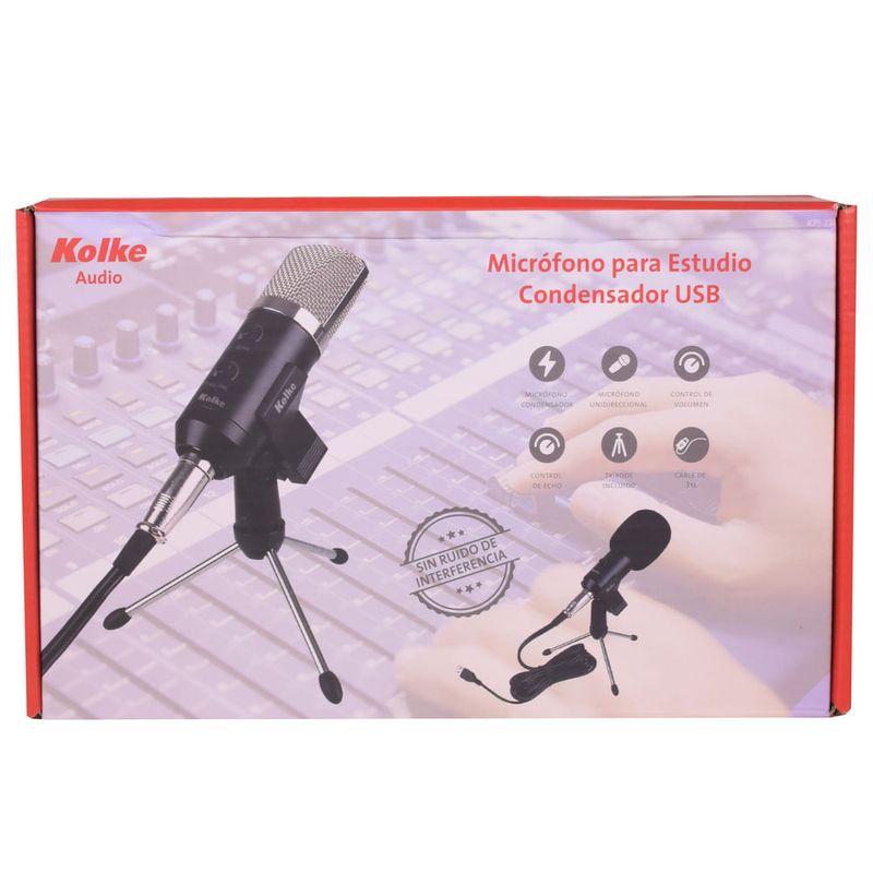 Microfono-con-tripode-KOLKE-Mod-KPI-271-condensador-0