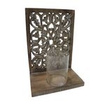 Talla-de-madera-24x16x35-cm-gris-azul-0