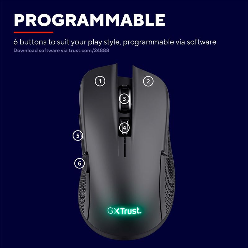Mouse-gaming-TRUST-GXT923-Ybar-Eco-inalambrico-negro-3