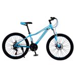 Bicicleta-KIOTO-Rod-24-celeste-acero-24-Vel-Freno-de-disco-0