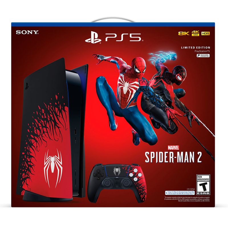 Consola-SONY-PS5-edicion-limitada-Spiderman-2-2