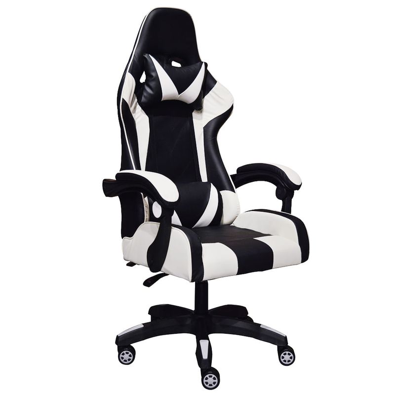 Silla-gamer-D-012-Blanco-Negro-1