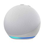 Asistente-de-voz-AMAZON-Echo-Dot-4ta-generacion-con-reloj-blanco-2