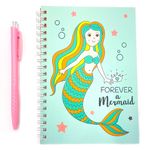 Libreta-con-lapicera-sirena-0