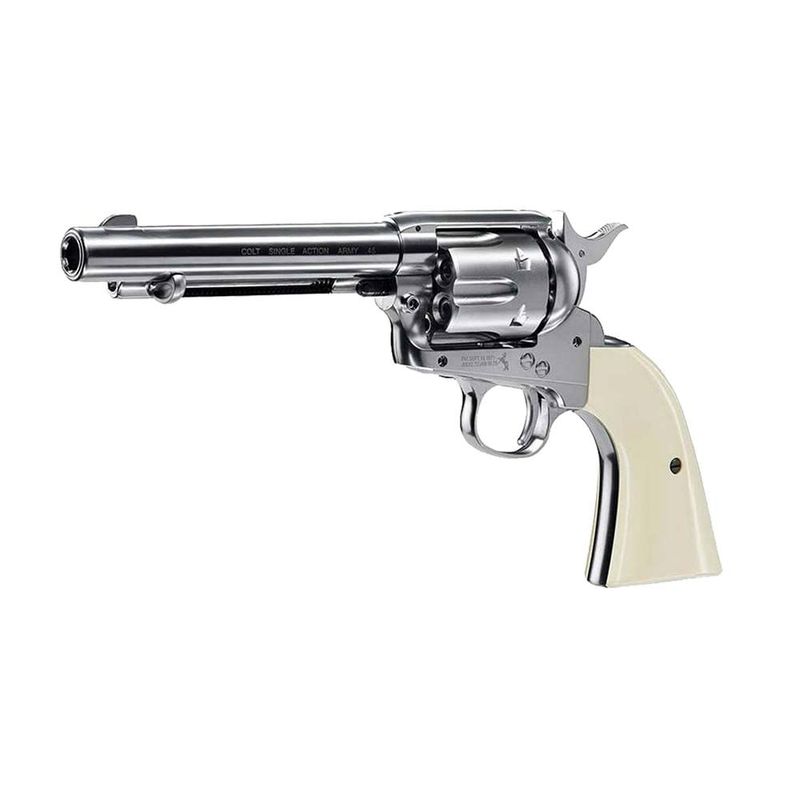 Pistola-Revolver-CO2-45-mm-COLT-SAA-45-Plateado-0