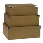 Set-de-3-cajas-de-carton-KRAFT-lisa-color-del-papel-0