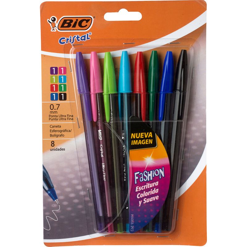 Boligrafo-BIC-Cristal-Fashion-8un-punta-ultrafina-07mm-0
