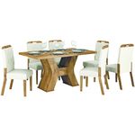 Juego-de-comedor-mesa-rectangular---6-sillas-tapizadas-0