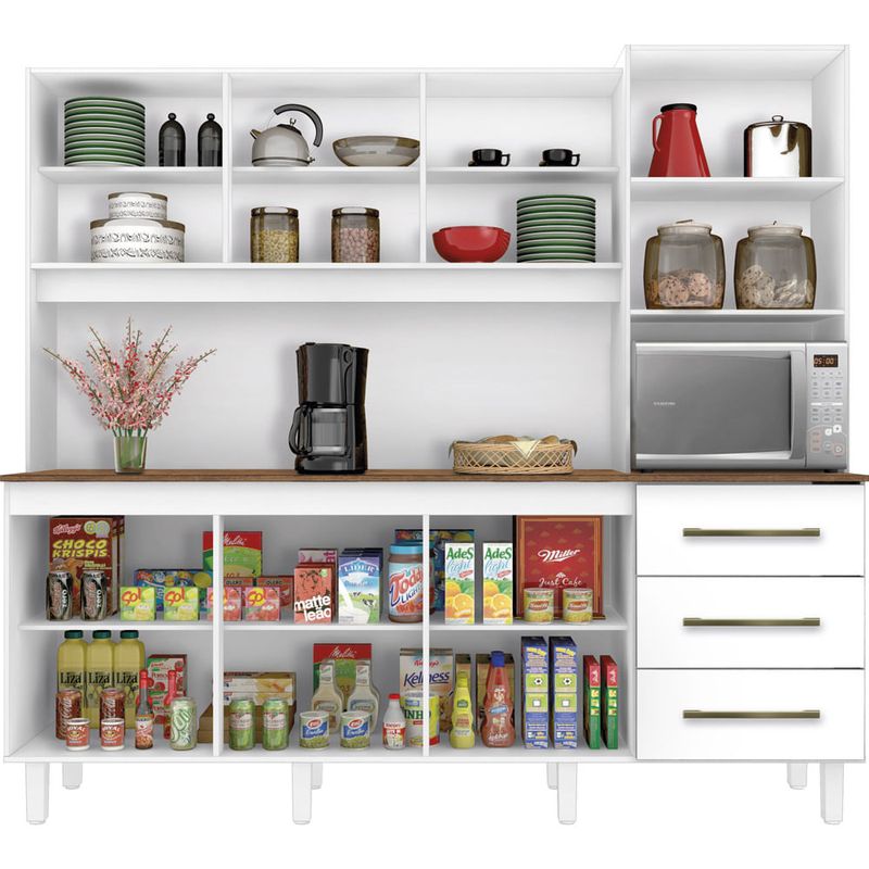 Kit-cocina-Galaxy-plus-7-puertas-3-cajones-blanco-207x192x45-cm-0