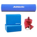 Set-de-yoga-ATHLETIC-colchoneta-6-mm---2-ladrillos---correa-0