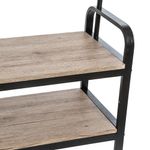 Mueble-para-entrada-con-perchero-hierro-y-madera-1