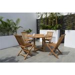 Mesa-redonda---4-sillas-plegables-en-madera-0