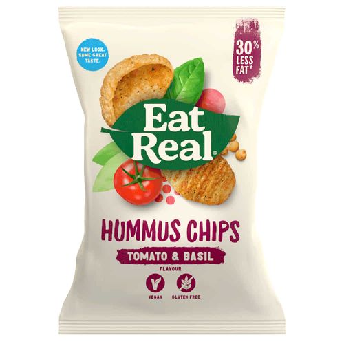 Snack EAT REAL hummus tomato & basil 135g