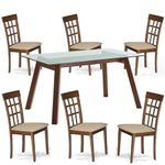 Juego-comedor-vidrio-templado-y-6-sillas-75x150x90-cm-0