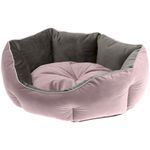 Sofa-de-terciopelo-para-perros-y-gatos-Queen-60-violeta-gris-0