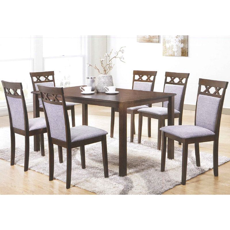 Juego-de-comedor-6-sillas-tapizadas-74x146x84-cm-0