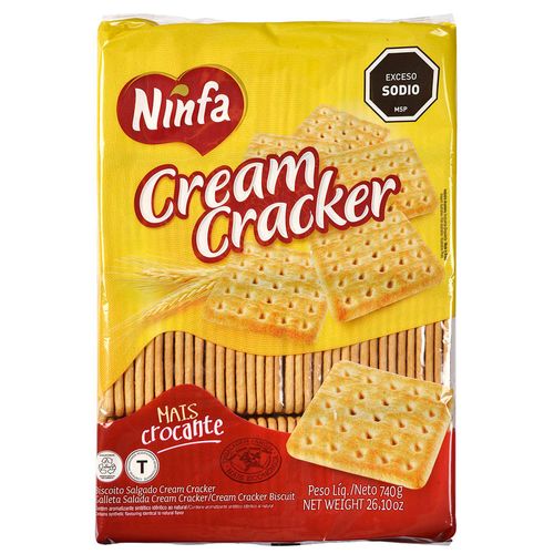 Galletas Cream Cracker NINFA 740 g