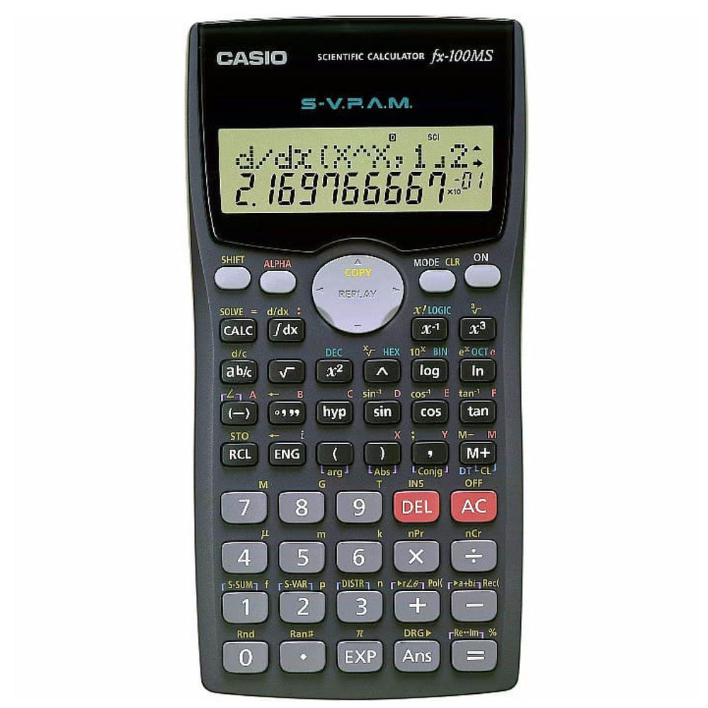 Fx 100ms Casio Fx 6000 Calculator Buy Casio FX-100MS-C76 12 Digit