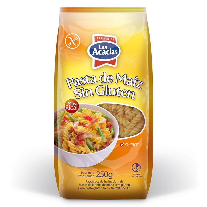 Fideos-Pasta-de-Maiz-Fusilli-LAS-ACACIASS-250-g-0