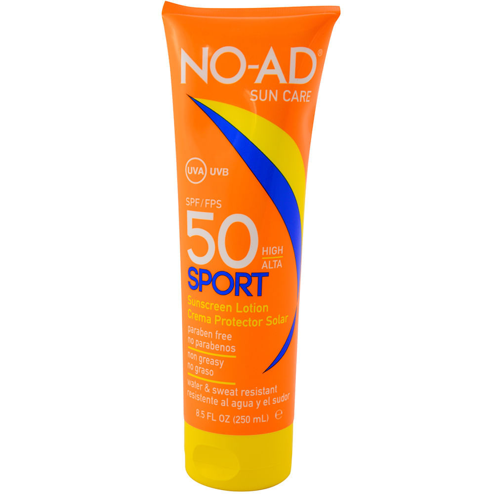 Bloqueador Solar No Ad Spf 50 Sport 250 Ml Disco 8174