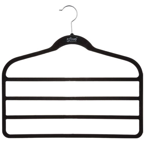 Percha terciopelop para 4 pantalones x 2 un.