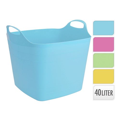 Cesta flexible cuadrada 40L