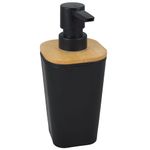 Dispensador-de-jabon-en-poliresina-y-bambu-negro-0