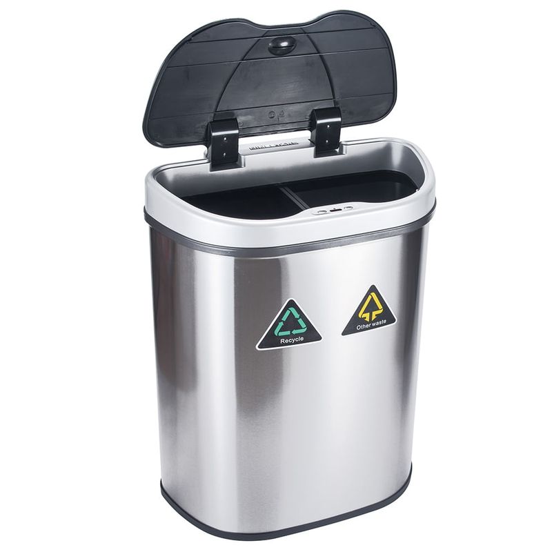 Papelera-doble-con-sensor-70L-plateado-542x33x67-1