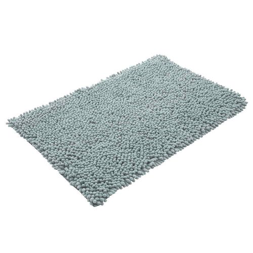 Alfombra para baño Shaggy microfibra Aquamar 40x60 cm