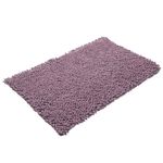 Alfombra-para-baño-Shaggy-microfibra-lila-40x60-cm-0