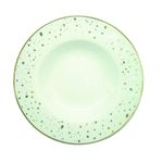 Plato-redondo-hondo-SELECTA-22-cm-lunares-dorados-0