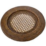 Plato-32cm-rattan-marron-0