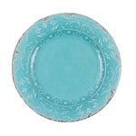 Plato-llano-melamina-28-cm-celeste-0