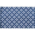 Alfombra-para-baño-40x60cm-blanco-azul-rombo-0