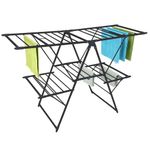 Tendedero-acero-negro-brillante-154x62x99cm-0