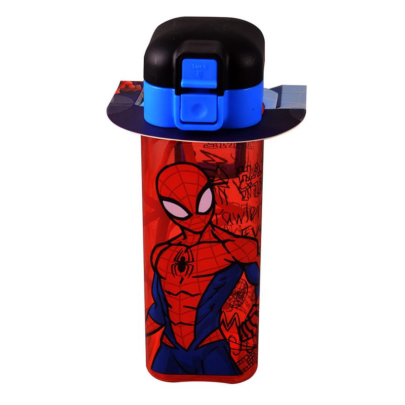 Botella-550-ml-Safety-Lock-Spiderman-0