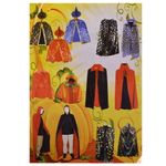 Halloween-capa-con-cuello-negra-con-oro-0