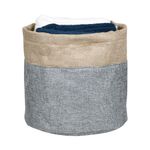 Cesto-organizador-28x26-cm-rosa-beige-0