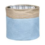 Cesto-organizador-20x20-cm-azul-beige-0