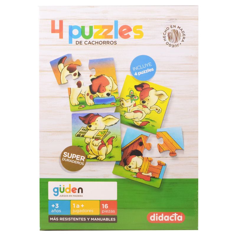 Puzzle-4-piezas-de-cachorros-0