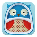 Plato-con-division-para-bebe-SKIP-HOP-buho-0