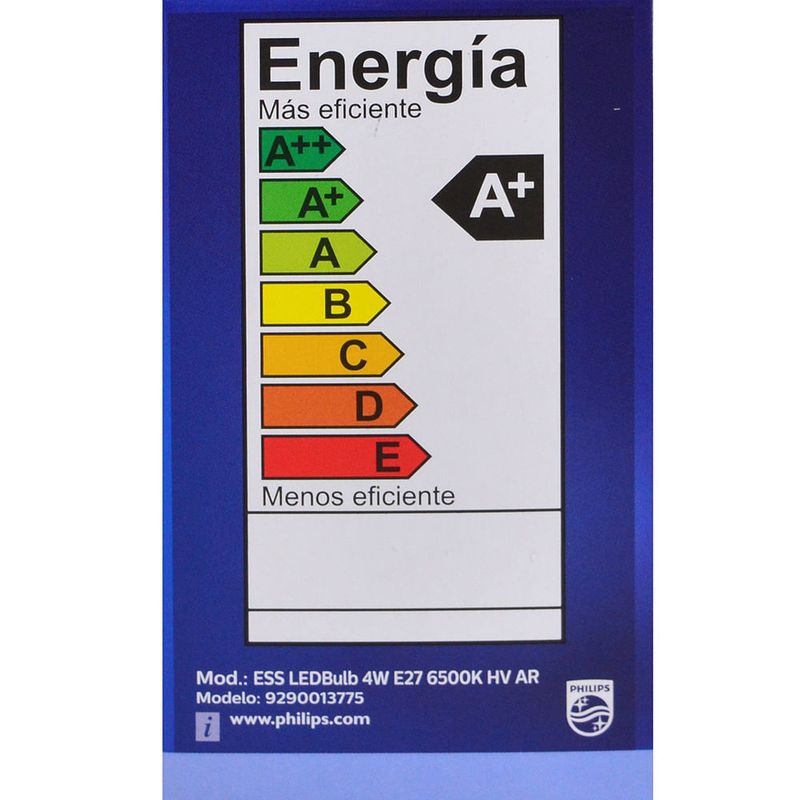 Lampara-LED-PHILIPS-Essensial-bulb-4-W-E27-6500k-1