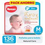 Pack-ahorro-pañal-HUGGIES-Natural-Care-ellos-M-136-un-0