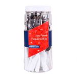 Juego-cubiertos-24-piezas-acero-inoxidable-mango-blanco-0